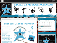 Tablet Screenshot of plessisgymnastique.com